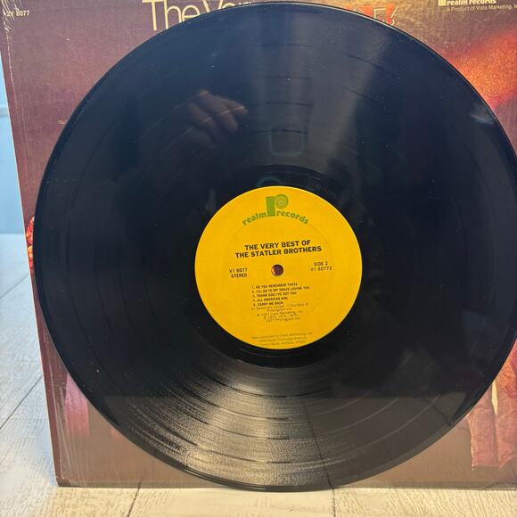 Vintage 1977 The Very Best of The Statler Brothers Vinyl Album - Picture 5 of 8